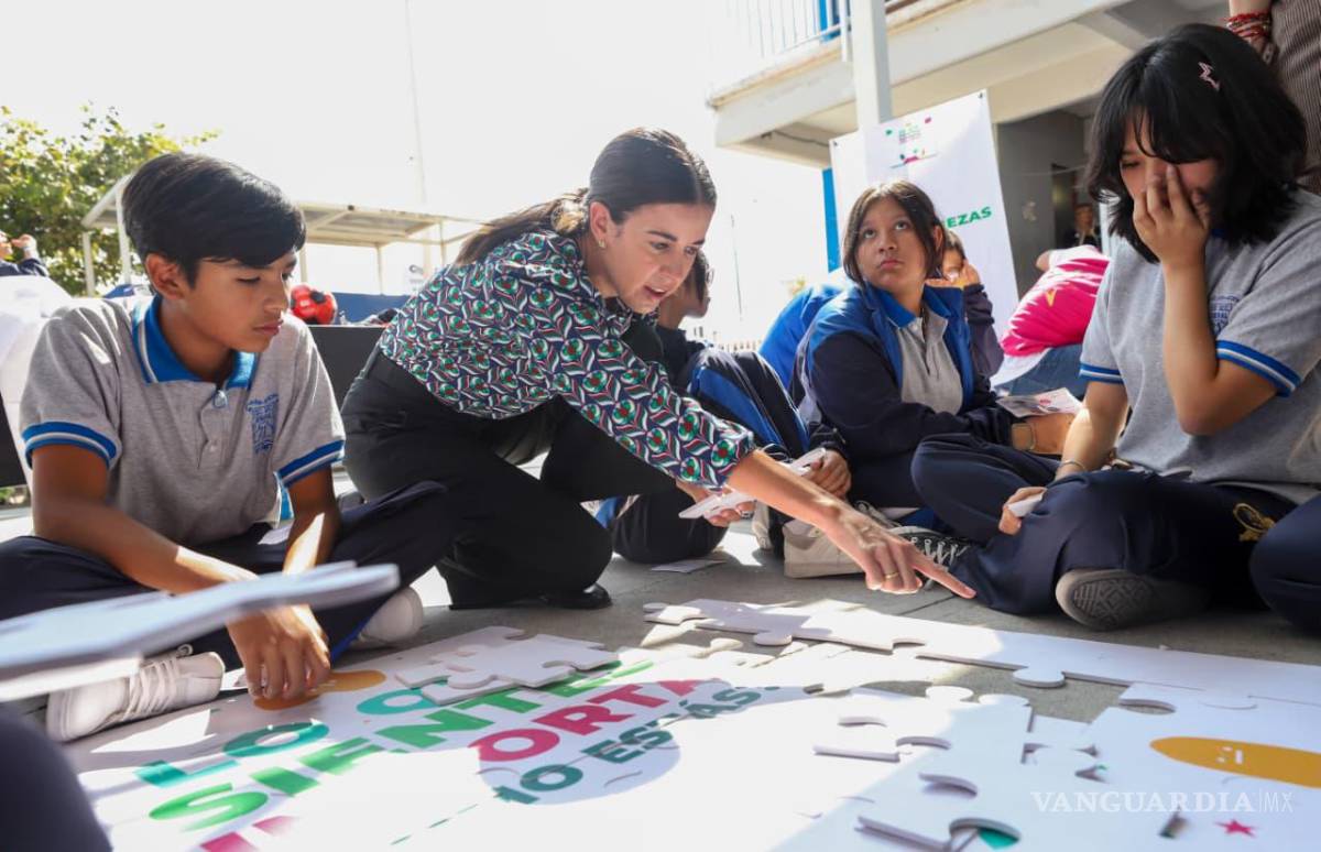 $!En las escuelas, los programas SER+ y SOMOS+ promueven habilidades socioemocionales.
