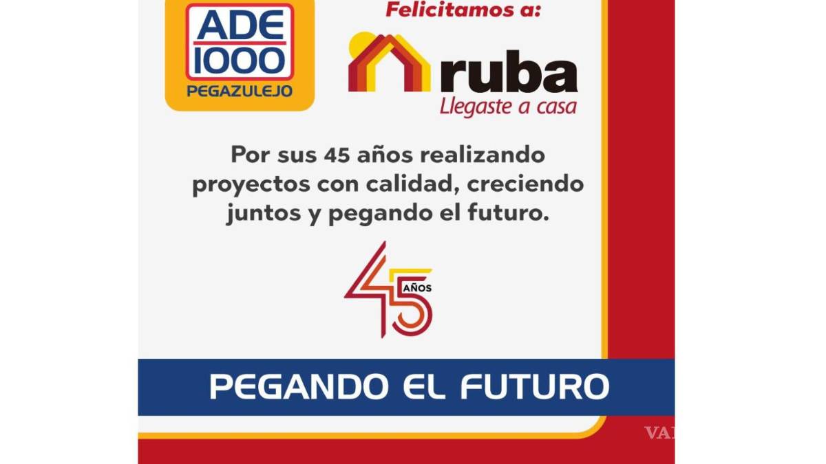 Ruba cumple 45 años marcando el rumbo de la vivienda en México