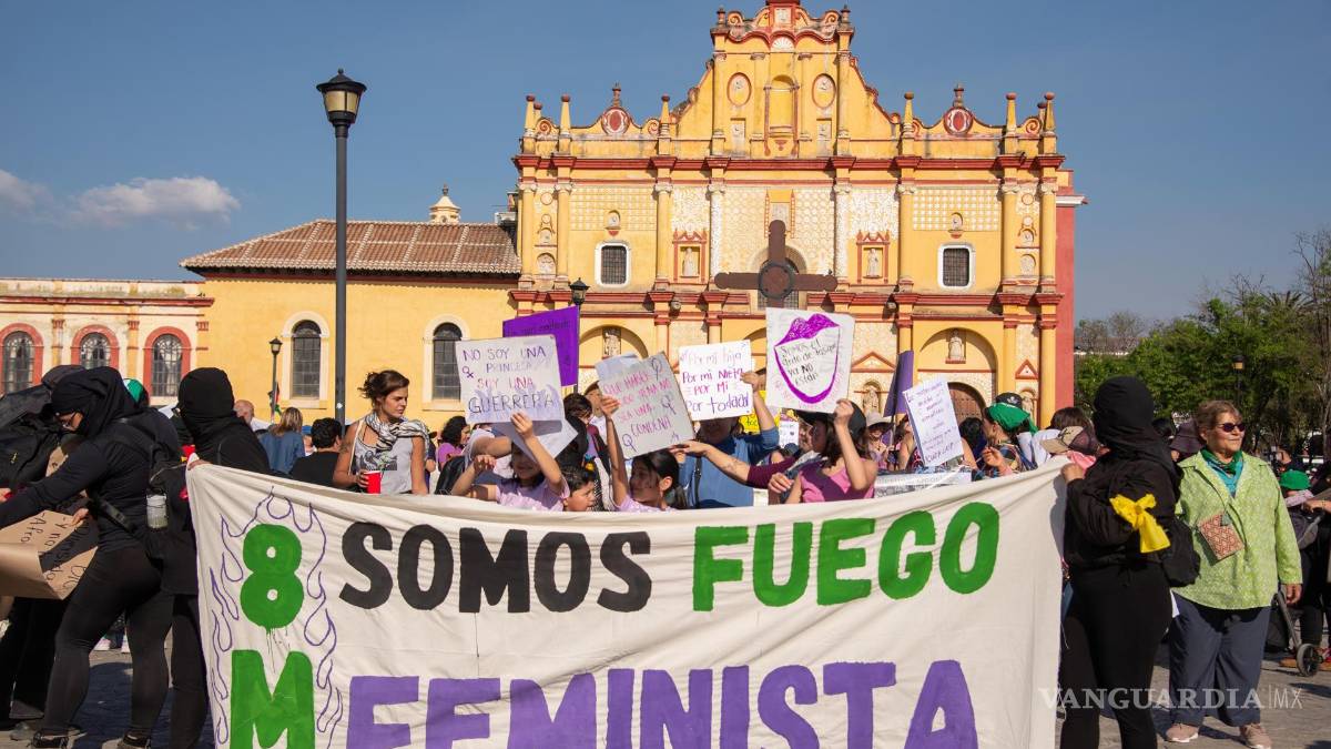 8M: de norte a sur, mexicanas protestan entre violencia y elecciones (fotos)