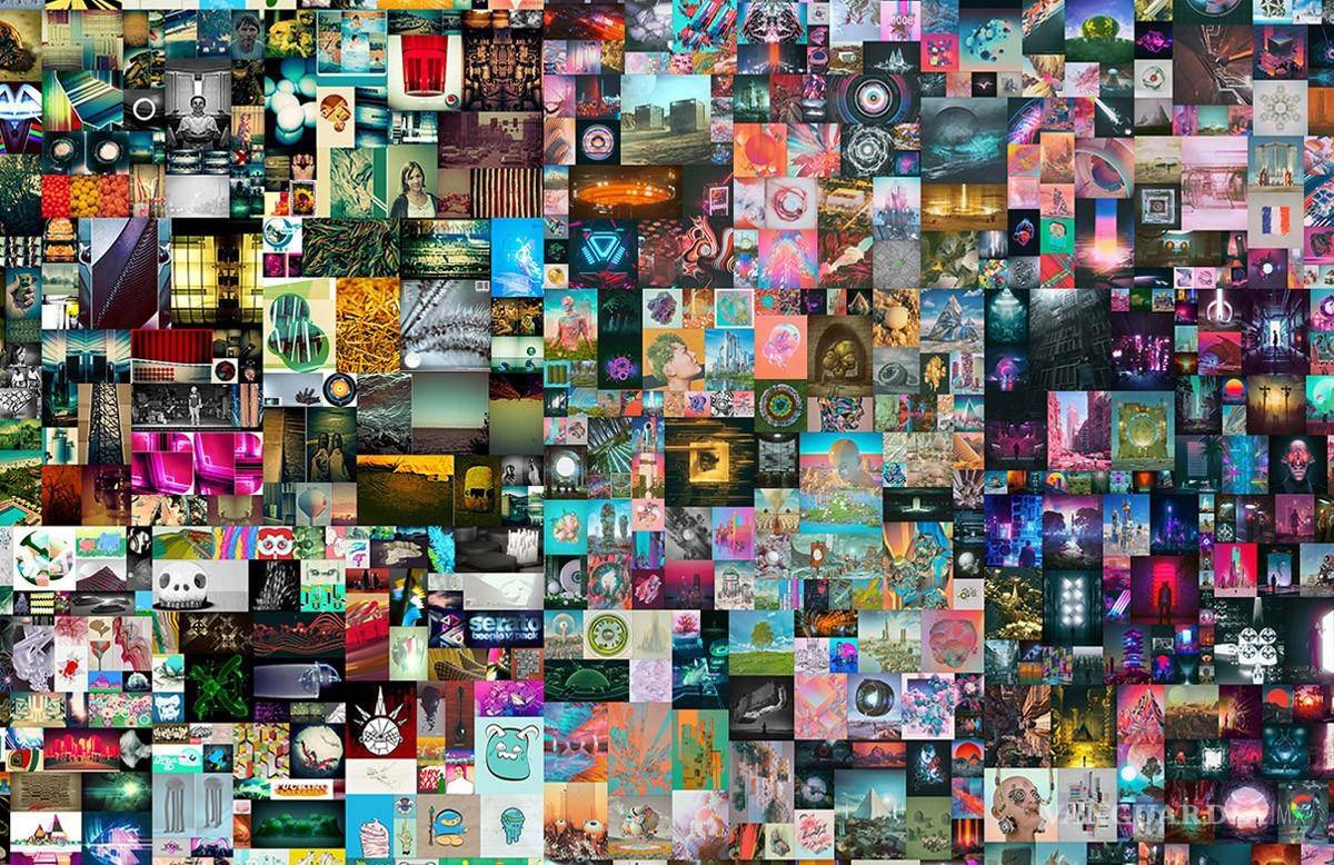 $!Lo sorprendente es que la pieza de arte no existe en el mundo físico, y aún así logró romper un récord al ser vendida por 69 millones de dólares.