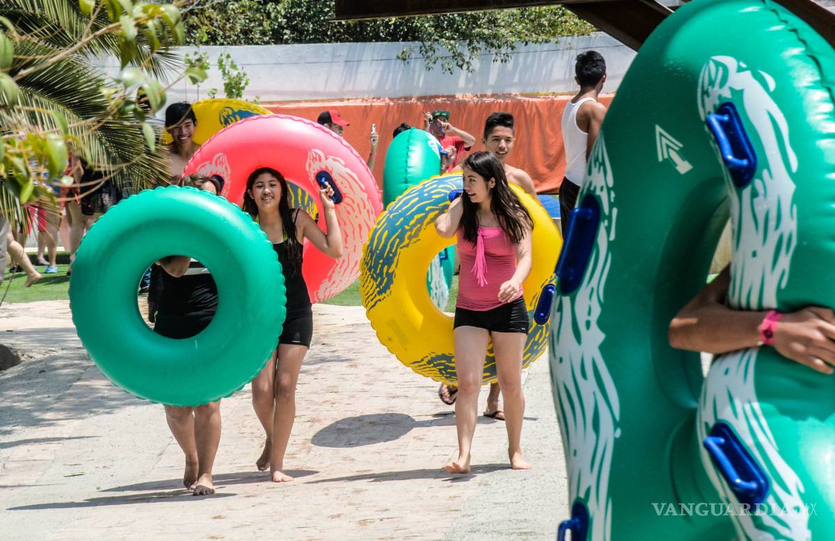 $!Ahuyenta clima templado a bañistas de balnearios de Saltillo