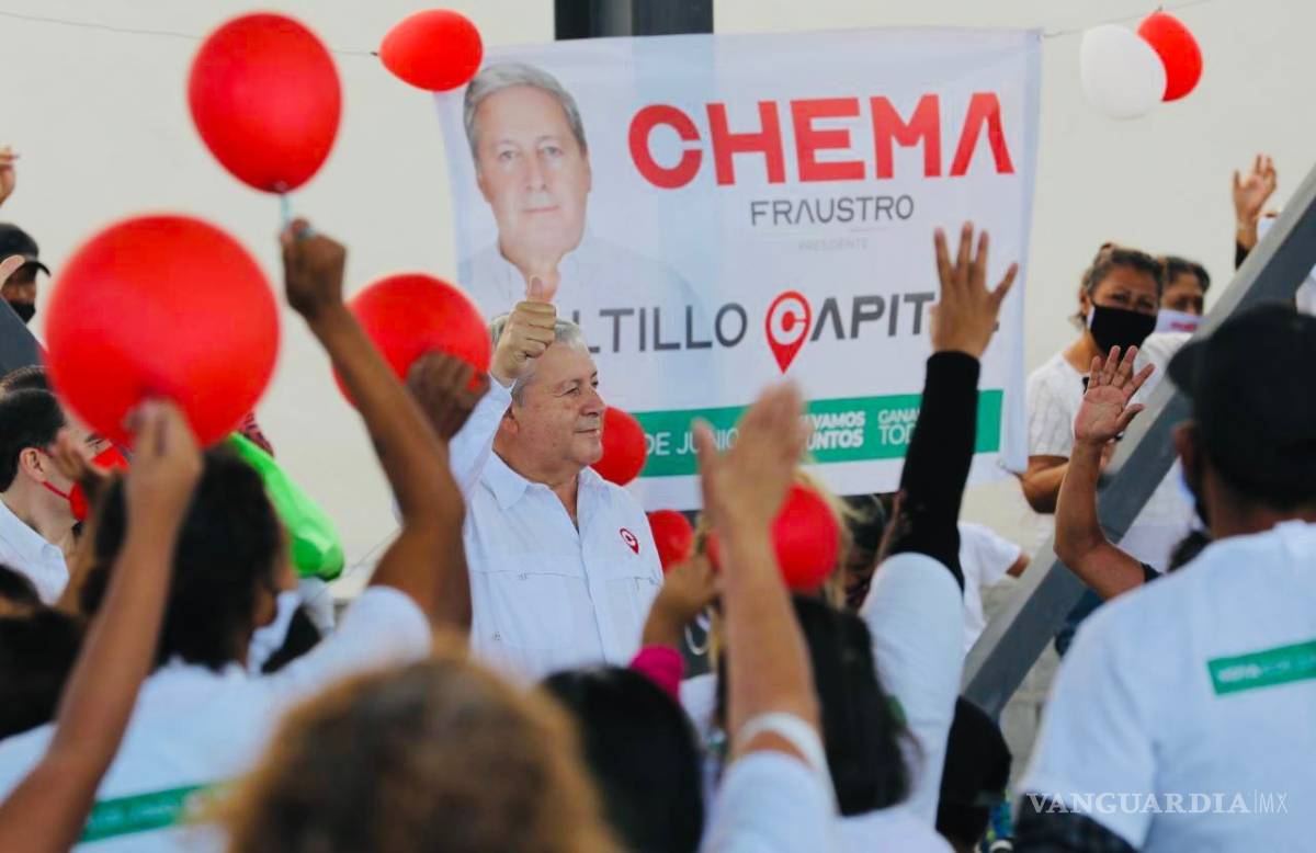 $!Tengo experiencia, sé gobernar con resultados: Chema Fraustro