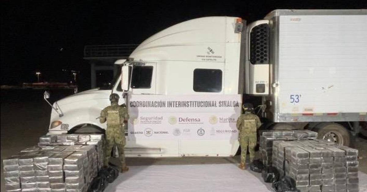 Aseguran en Mazatlán 1.5 toneladas de metanfetamina