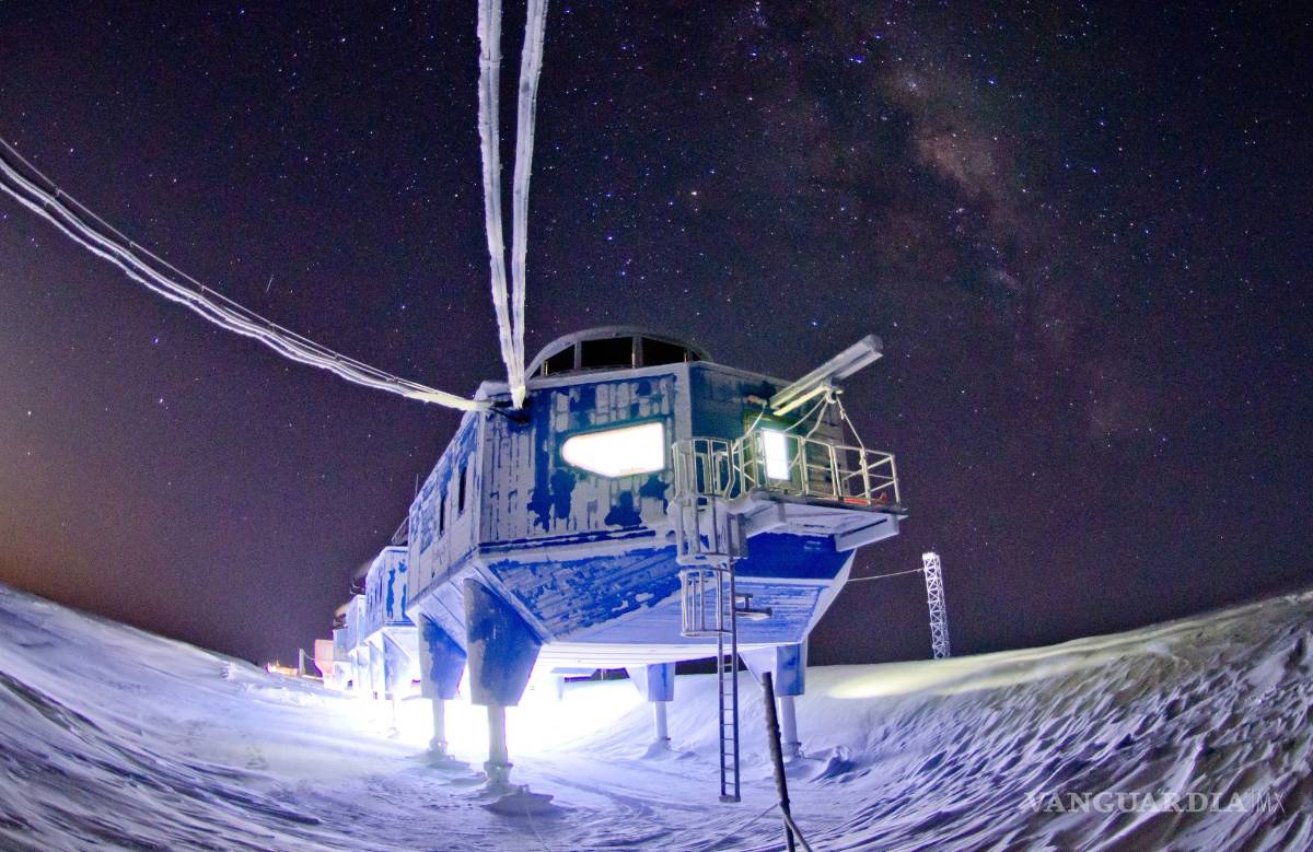 $!Halley VI, una estación científica británica que recopila mediciones del clima, el ozono y la temperatura en el espacio