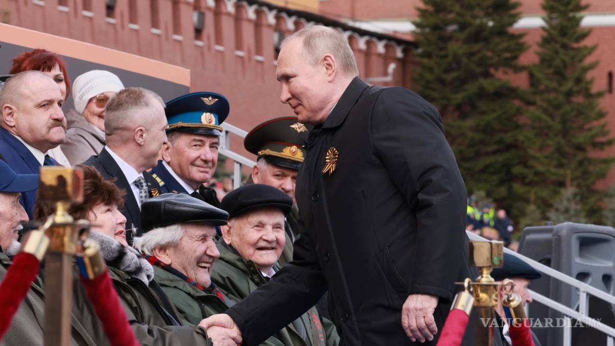 Putin participa en el Desfile del día de la victoria por los caídos en la Segunda Guerra Mundial