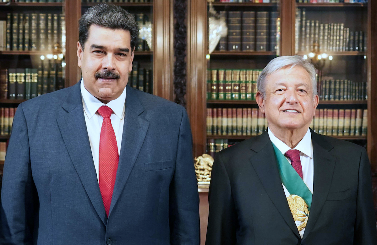 Maduro propone a AMLO que petrolera venezolana abastezca de gas a México