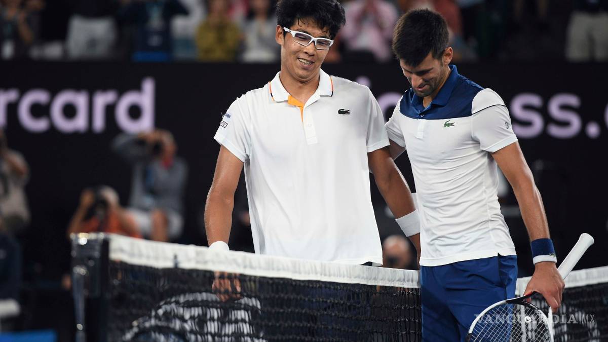 Hyeon Chung pulveriza a Djokovic en el Abierto de Australia
