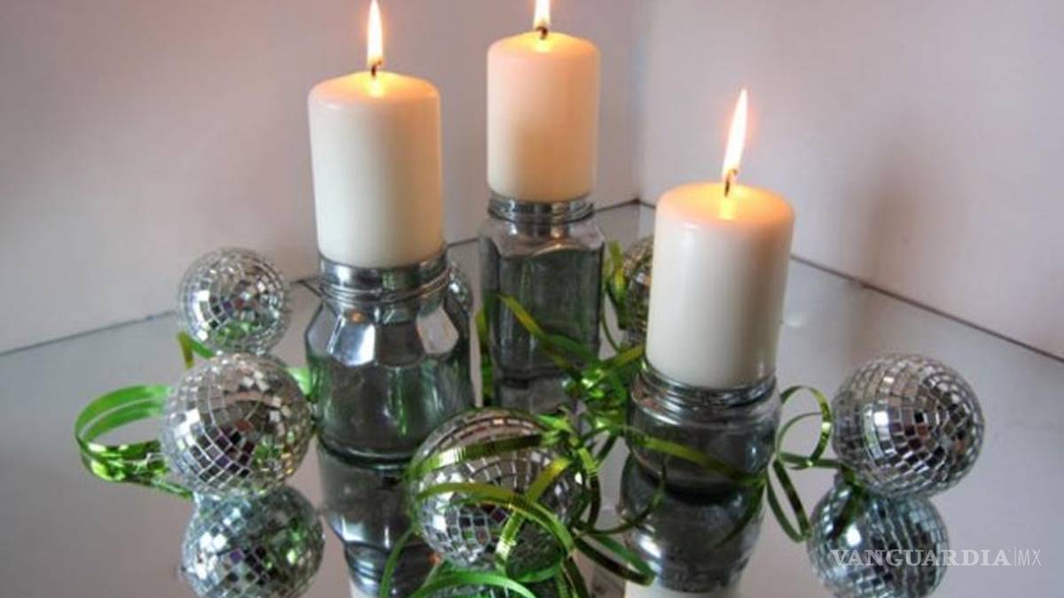 Crea un elegantes portavelas