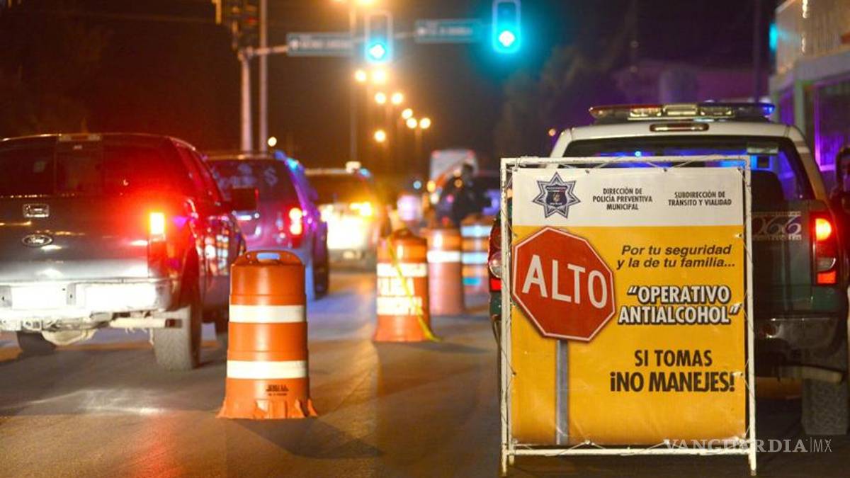 Proponen que conductores ebrios paguen infracción al momento y en el lugar donde son detenidos en Saltillo