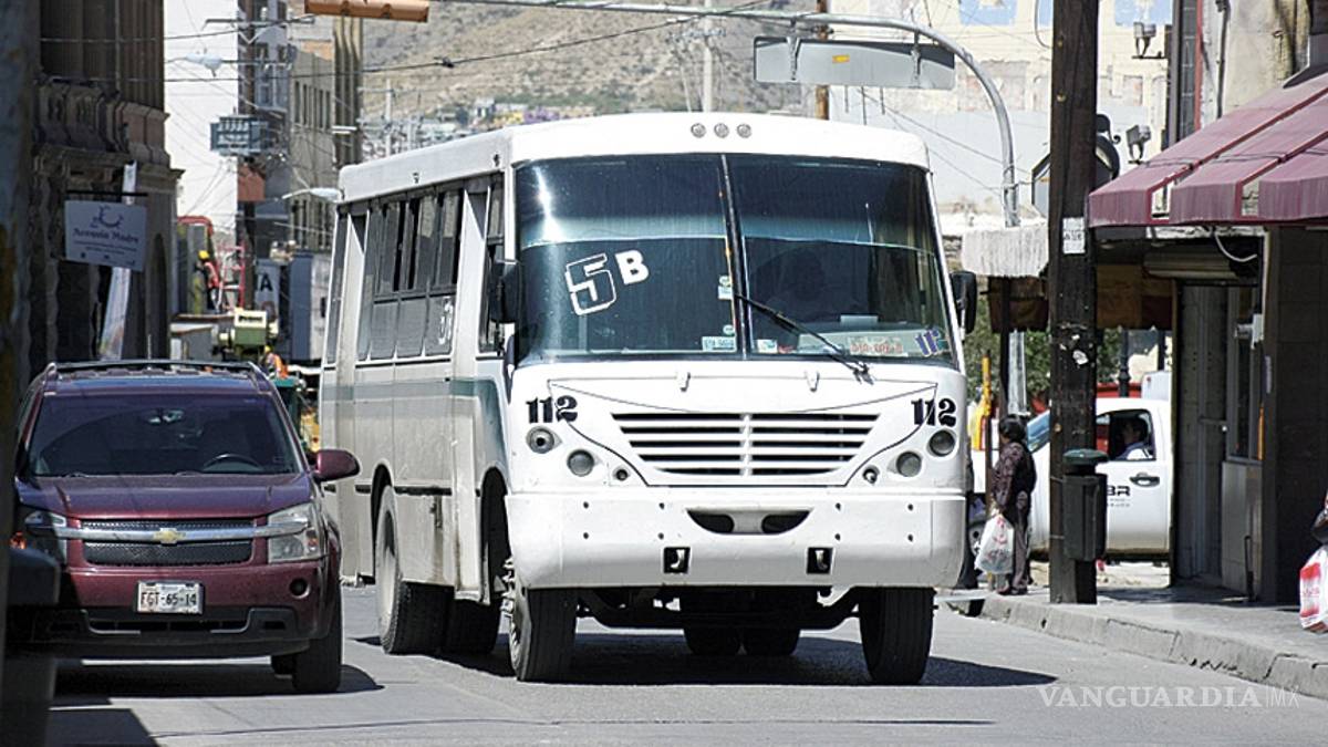 Llegan a preacuerdo para incrementar tarifas del transporte en Saltillo