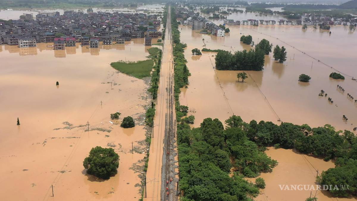 Miles de personas son evacuadas por las Inundaciones en China