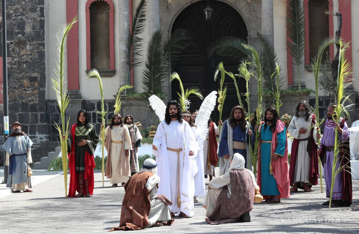 $!Arrancan los actos religiosos de la Semana Santa en Iztapalapa, Ciudad de México (México), el segundo país con más católicos del mundo.