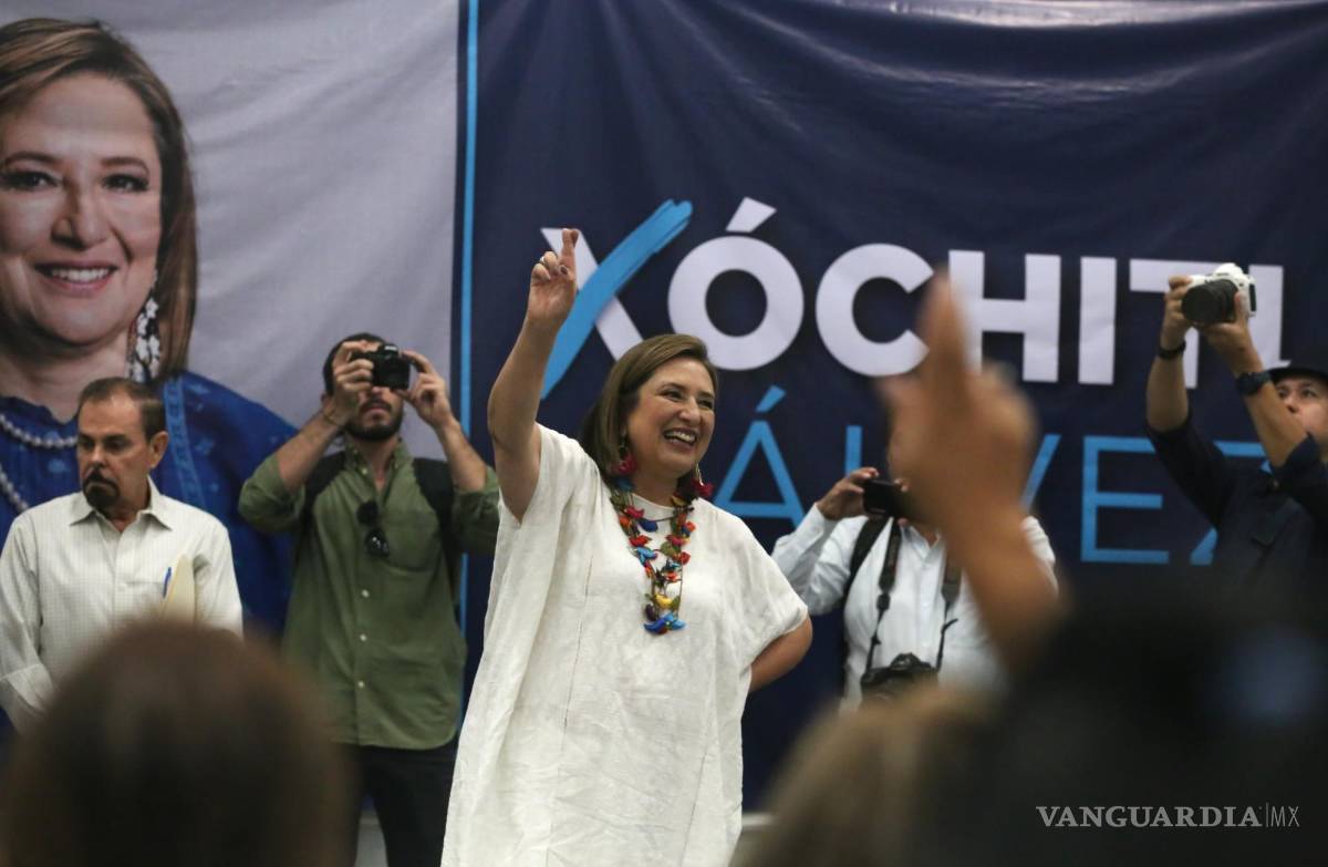 $!Xóchitl Gálvez, senadora de la República, visito Morelos, donde afirmo que remontóo las encuestas para encabezar el Frente Amplio por México.