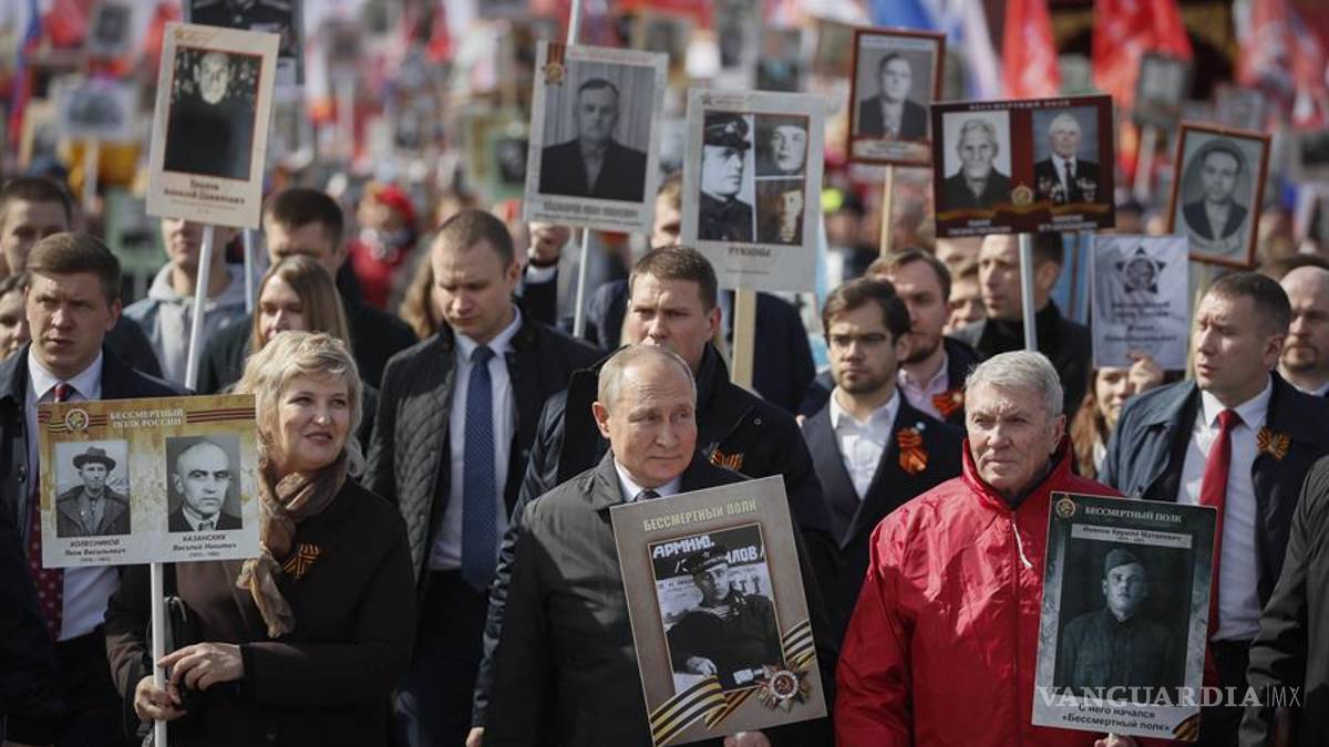 Putin participa en el Desfile del día de la victoria por los caídos en la Segunda Guerra Mundial
