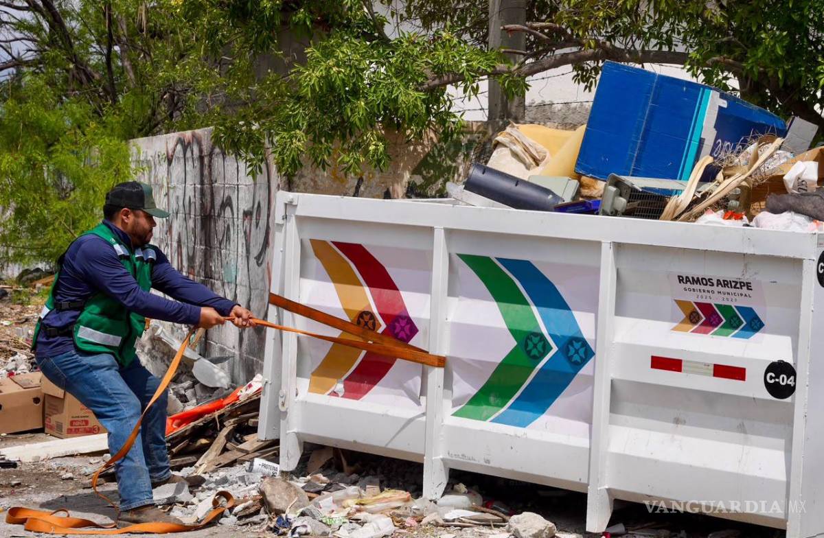 $!El municipio instaló contenedores especiales para residuos de gran volumen en diversos sectores.