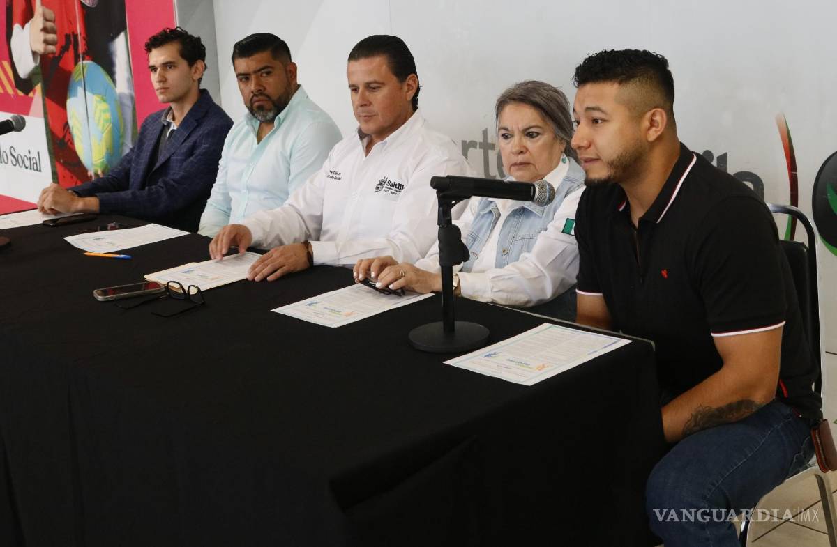 $!Fernando Villegas, “El Gallito de Saltillo”, invitó a los deportistas saltillenses a postularse.