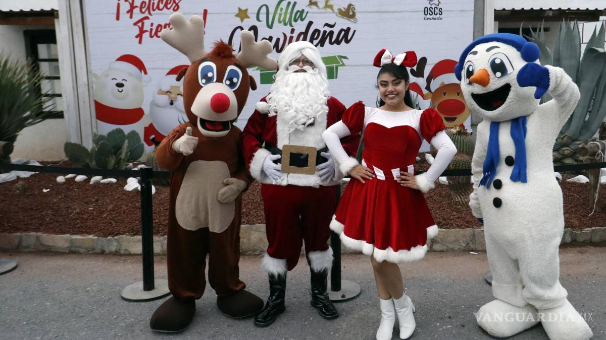 Inauguran La Villa Navideña de Saltillo