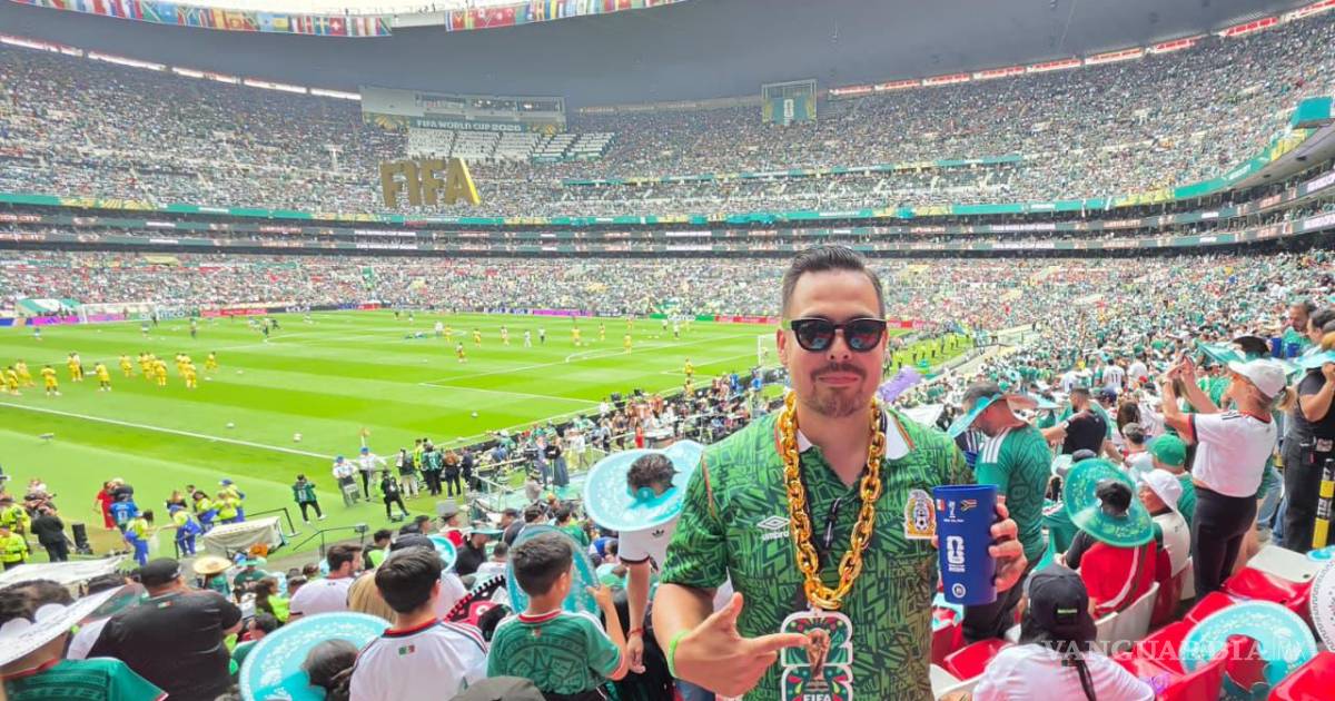 La ilusión de un saltillense viaja al Estadio CDMX para el México vs Inglaterra