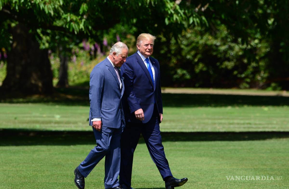 $!Inicia Trump en Londres su visita de Estado criticando al alcalde Sadiq Khan