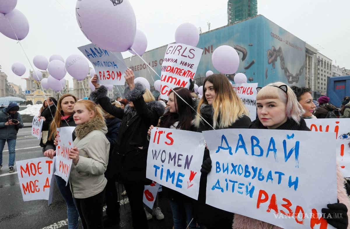 $!Mujeres de todo el mundo reivindican la igualdad frente a los hombres