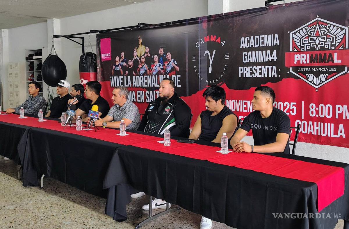 $!La rueda de prensa contó con la presencia de medios, patrocinadores y fanáticos interesados en las artes marciales mixtas.