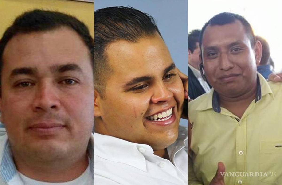 $!Los tres asesinados.