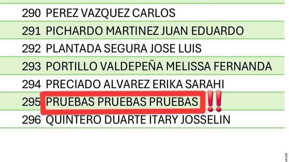 Revelan, con errores, listado de aspirantes a elección judicial