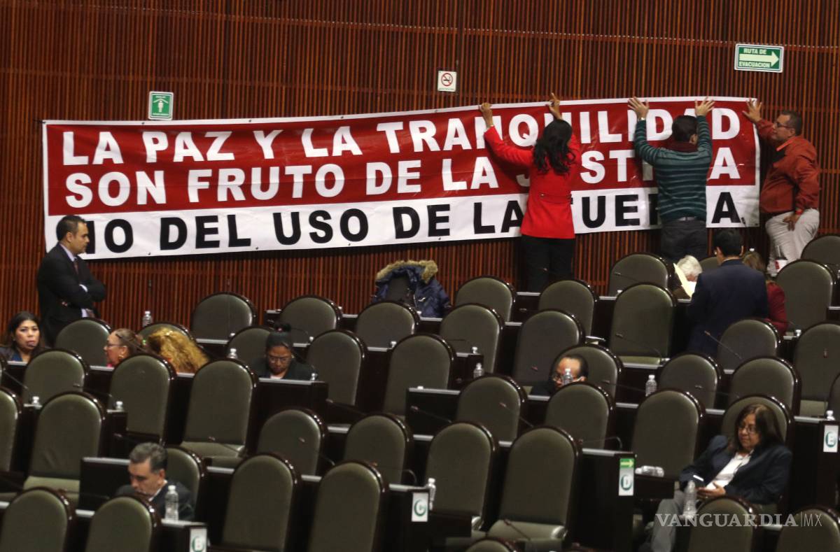 $!Cámara de Diputados avala Ley de Seguridad Interior
