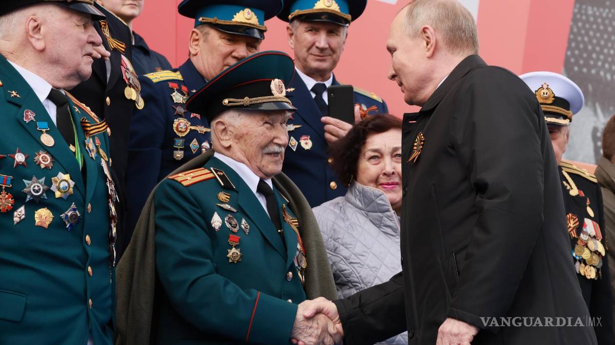 Putin participa en el Desfile del día de la victoria por los caídos en la Segunda Guerra Mundial