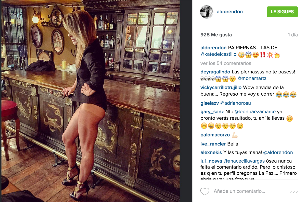 $!Kate del Castillo muestra sus “infartantes” piernas en la web