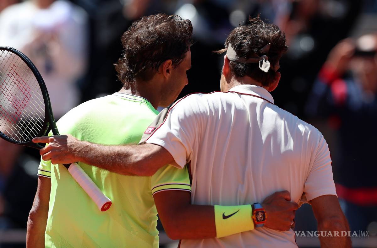 $!Rafael Nadal vence sin problemas a Roger Federer y alcanza su doceava Final en Roland Garros