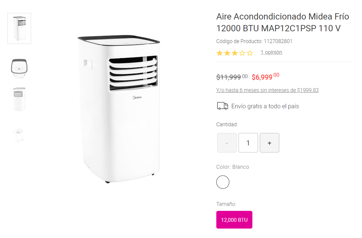 $!Venta nocturna de Liverpool 2024: Estos son los aires acondicionados mini split con mejor oferta para este fin de semana