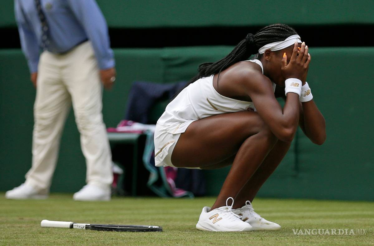 $!La debutante en Wimbledon de tan sólo 15 años que venció en primera ronda a Venus Williams