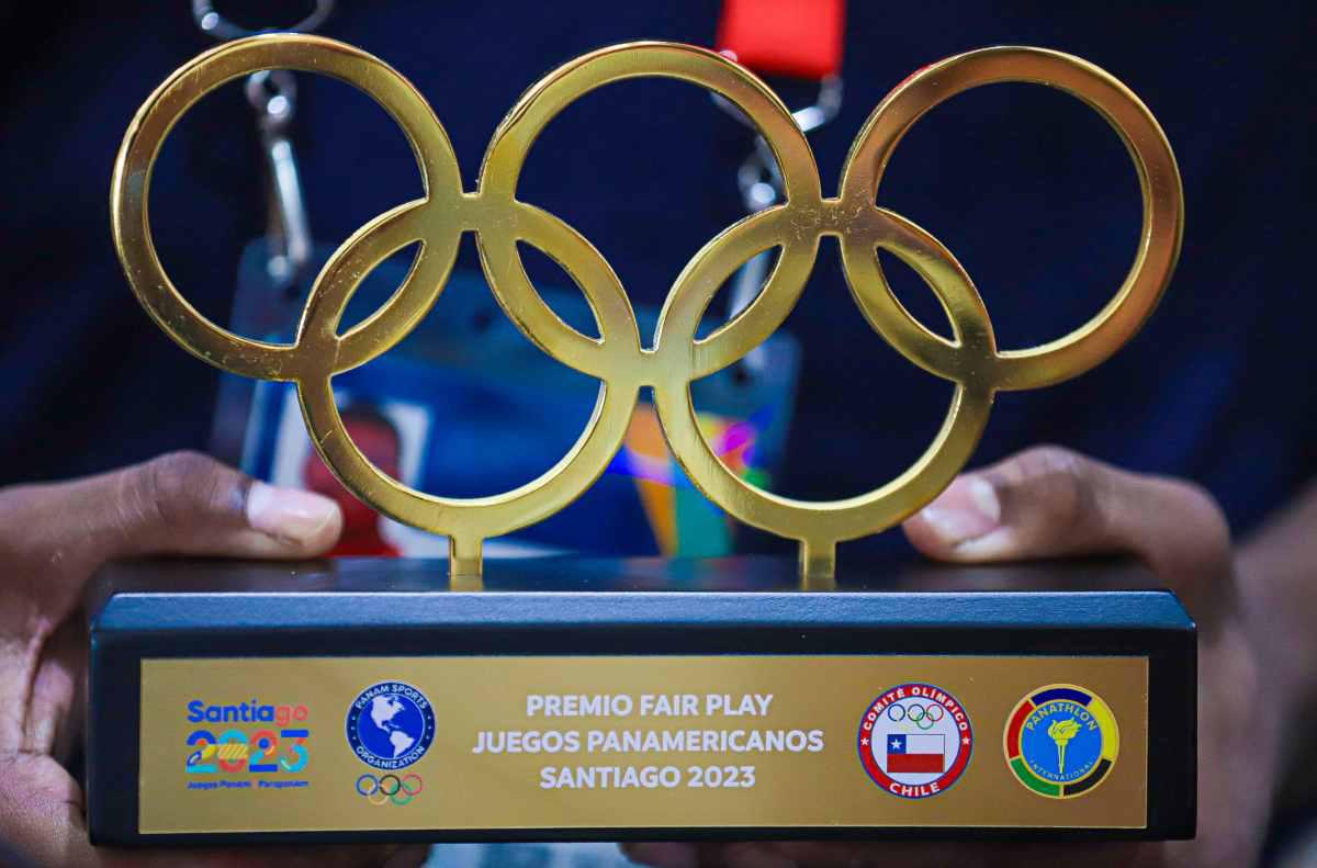 $!Presea que obtuvo Erika Lasso en los Juegos Panamericanos de Santiago 2023.