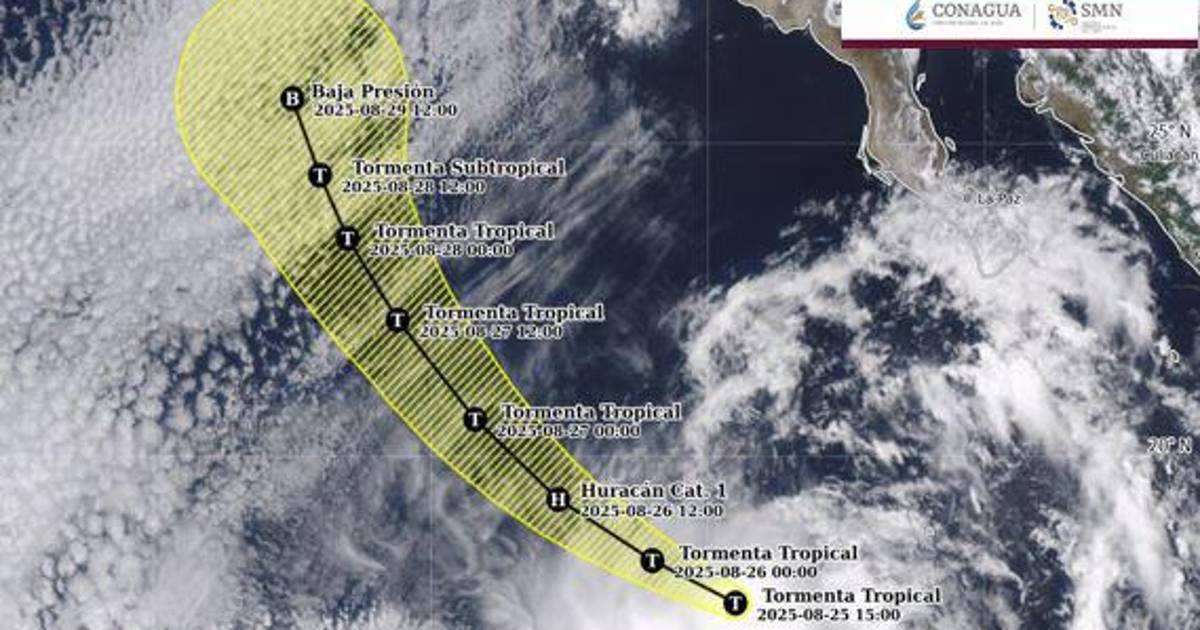 Conagua: Se forma la tormenta tropical Juliette el océano Pacífico... ¿Cómo afecta a México?