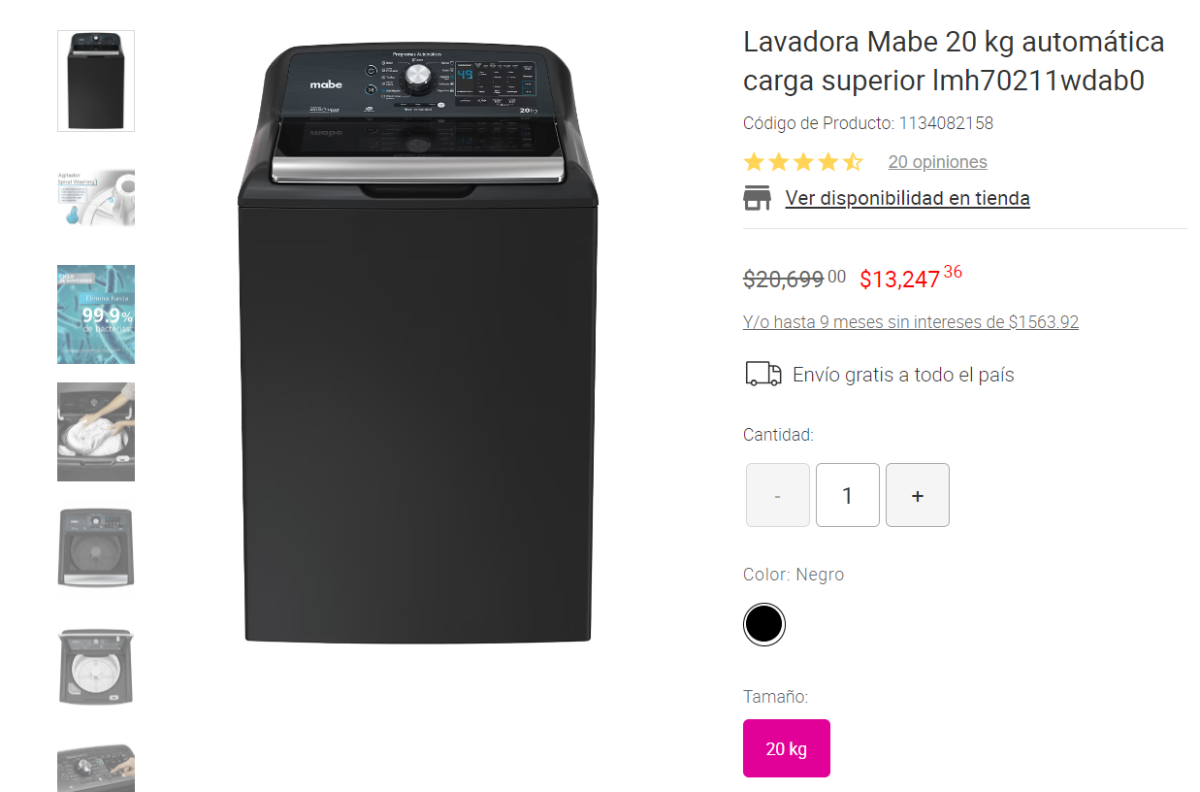 $!Venta Nocturna de Liverpool 2024: Estos son las LAVADORAS y SECADORAS con la mejor oferta