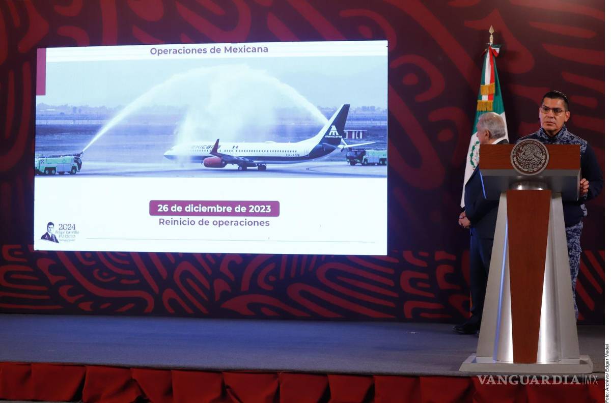 $!El gobierno de López Obrador reinició las operaciones de la aerolínea, pero ahora bajo el apoyo del Estado.