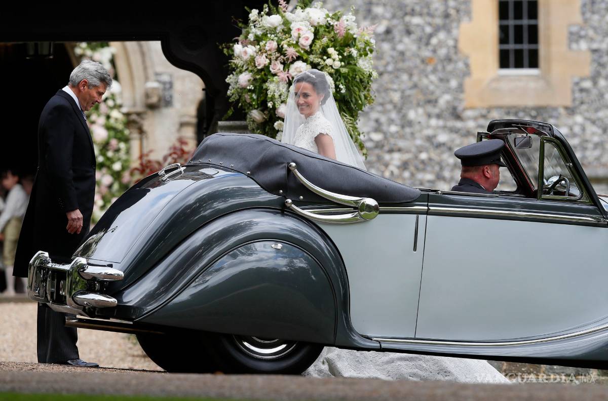 $!Pippa Middleton se casa con el empresario James Matthews en 'una boda casi real'