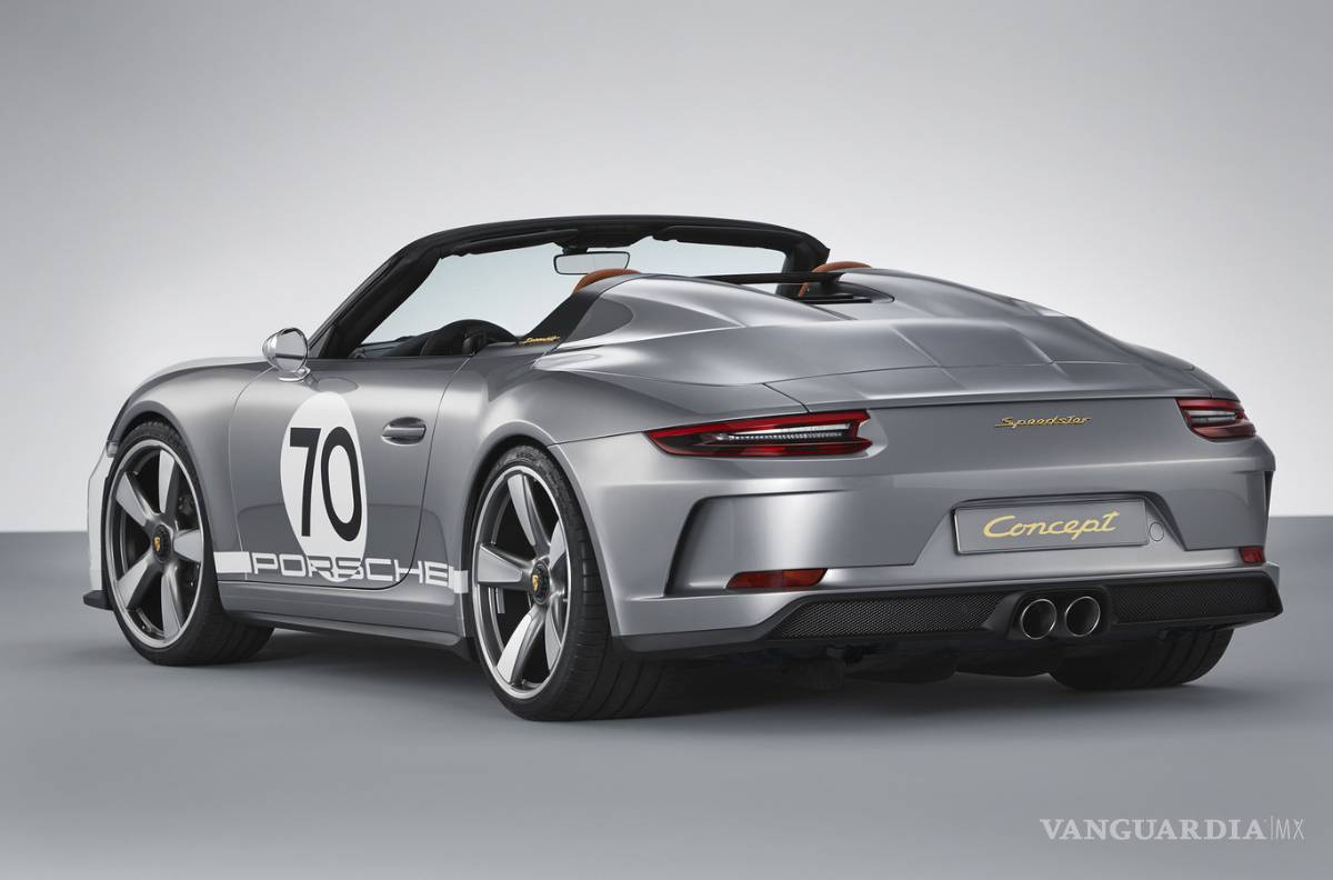 $!Porsche celebra su 70 aniversario con el 911 Speedster Concept