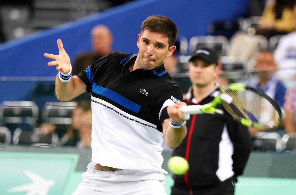 $!Cilic vence a Delbonis y Croacia se adelanta en Copa Davis