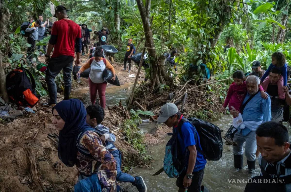 $!Desde 2022, cada vez son más familias afganas que deciden transitar esta peligrosa ruta a través del continente americano.