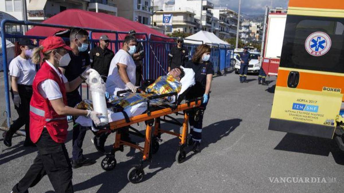 Las impactantes imágenes del terrible naufragio en Grecia; murieron 78 migrantes