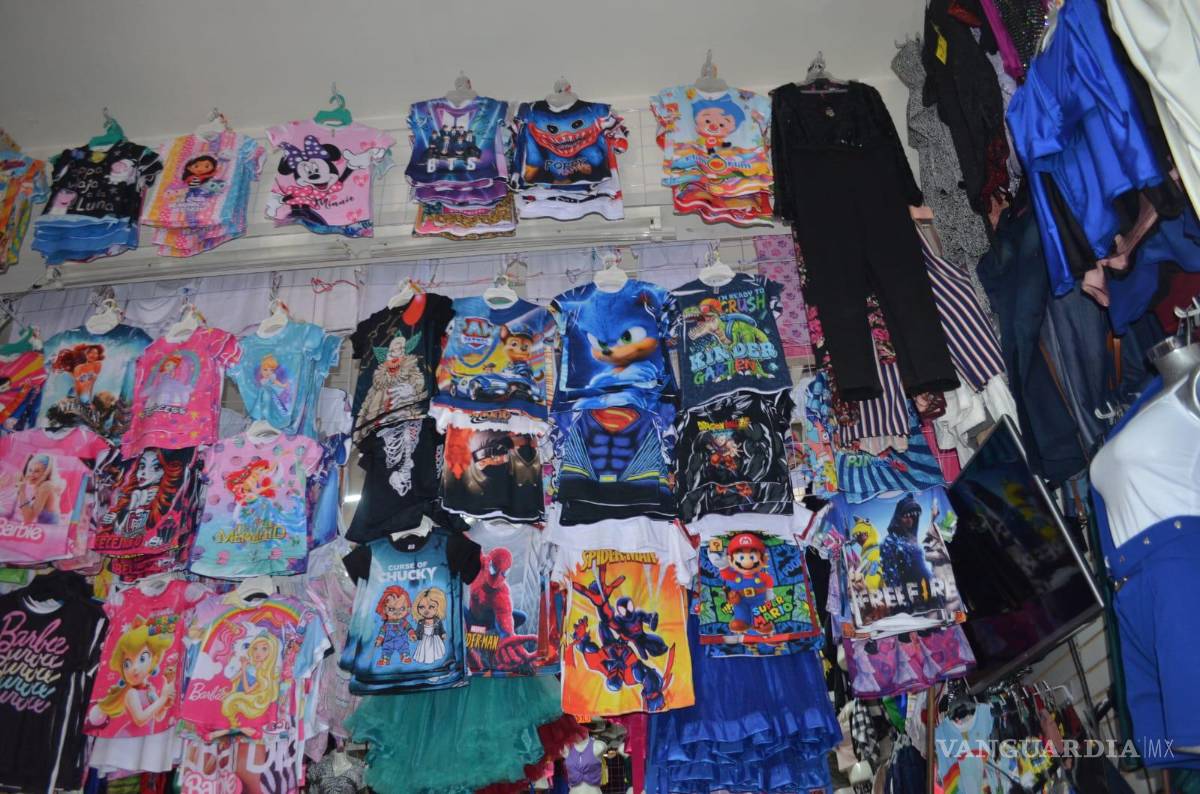 $!Ropa marca “Marvel” y “Hombre Araña” fue decomisada.