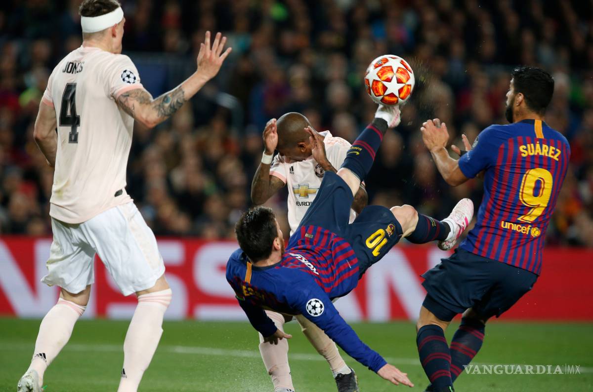 $!Barcelona cumple y golea al Manchester United para calificar a las Semifinales de la Champions League