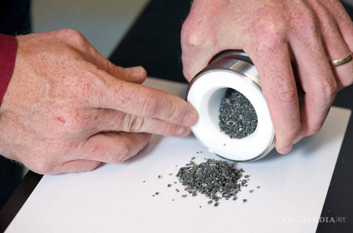 $!Investigación de la composición química que resulta cuando ciertas rocas se exponen al dióxido de carbono. EFE/Idaho National Laboratory-USA.gov