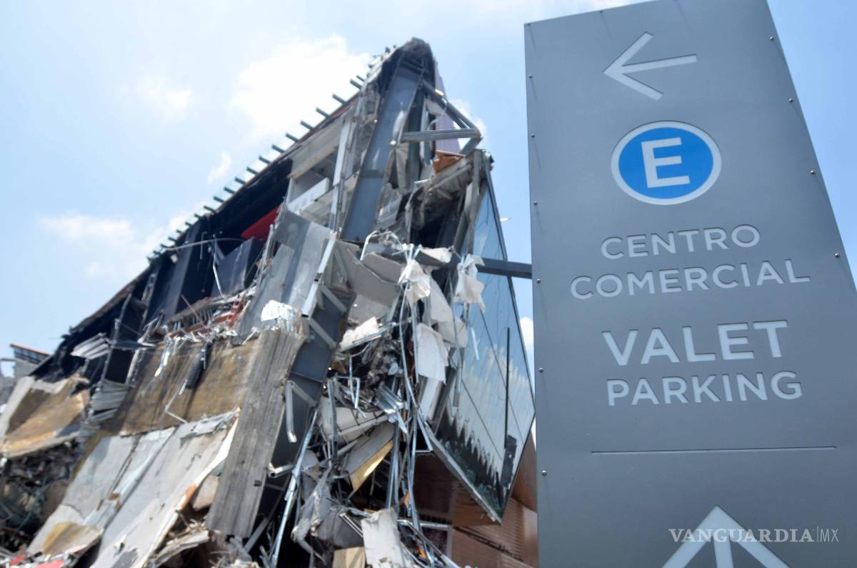 $!Grupo Riobóo se deslinda de parte colapsada en Plaza Artz Pedregal