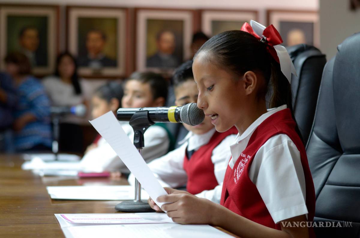 $!Cabildo infantil de Saltillo propone más convivencia familiar