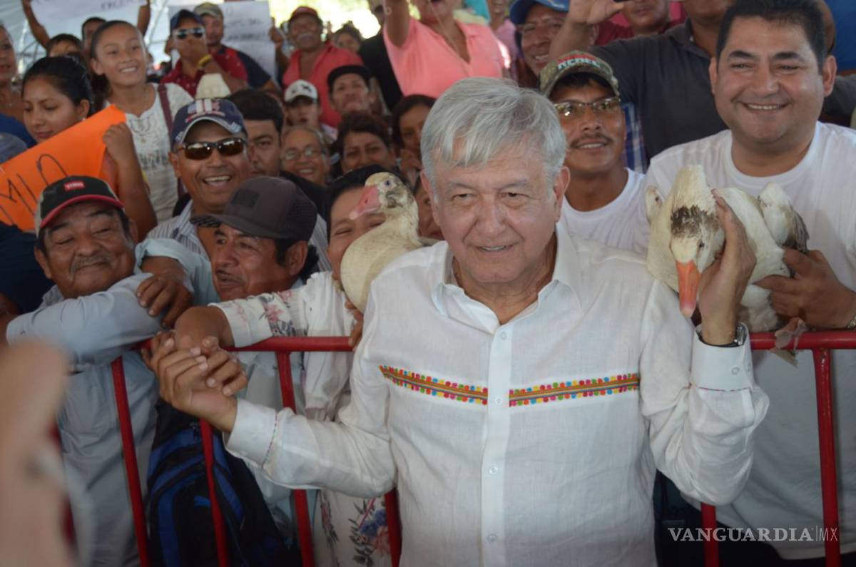 $!AMLO: Tren Maya permitirá conocer Calakmul, el Nueva York de los mayas; iniciaría licitación en marzo