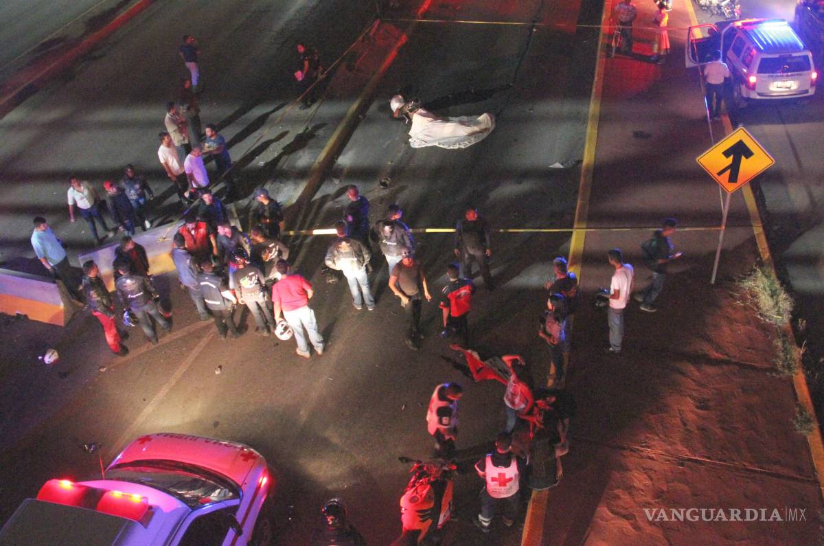 $!Muere motociclista tras accidente en Torreón