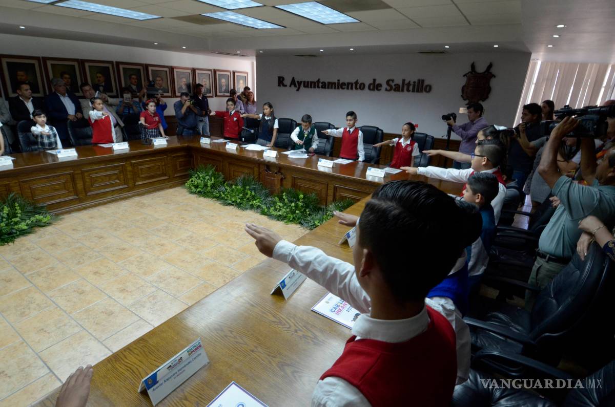 $!Cabildo infantil de Saltillo propone más convivencia familiar